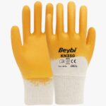 KN350 Pamuk Astarlı Nitril Kaplı İş Eldiveni