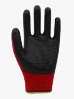 PN5 Zebra Nitril Kaplı Polyester Eldiven Beybi - Görsel 3