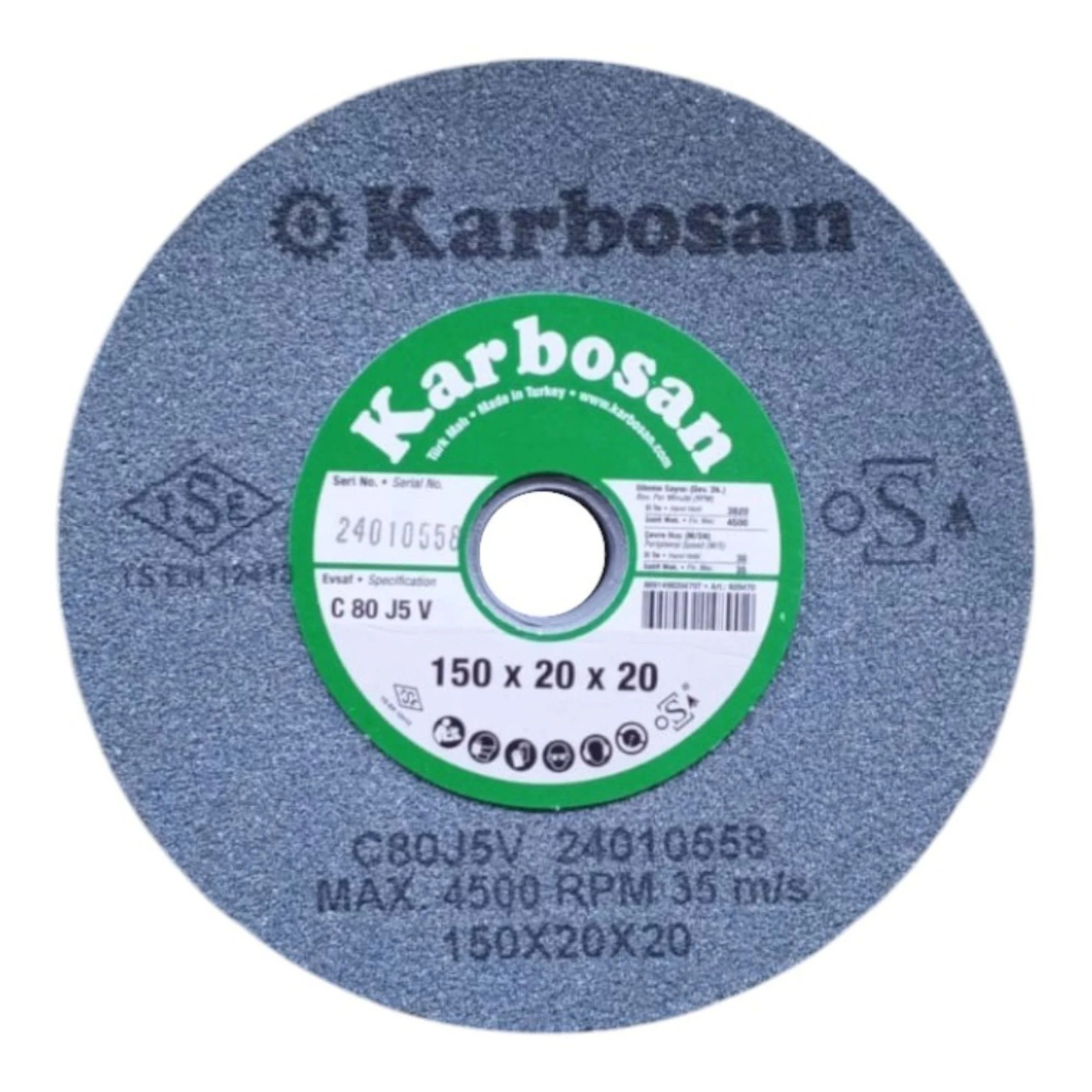 Karbosan Elmas Bileme Taşı 150X20X20 - Görsel 1