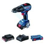 Bosch Gsb 18v-50 2 Ah 18V Çift Akülü Darbeli Delme Vidalama
