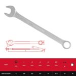 İzeltaş 6mm Kombine Anahtar Uzun Boy - 0330020006